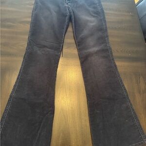 Abercrombie & Fitch Navy Corduroy Trousers